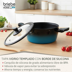 Cacerola MARE Inducción Acero Forjado Ø 24 cm Fabricada en España