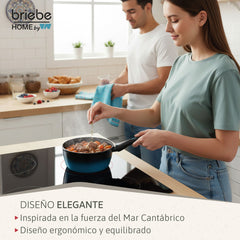 Cazo MARE Inducción Acero Forjado Ø 16 cm Fabricado en España