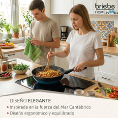 Wok MARE Inducción Acero Forjado Ø 26 cm Fabricado en España