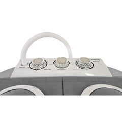 Mini Lavadora briebe Camp Portátil Camping con Centrifugado 3Kg Blanco/Gris