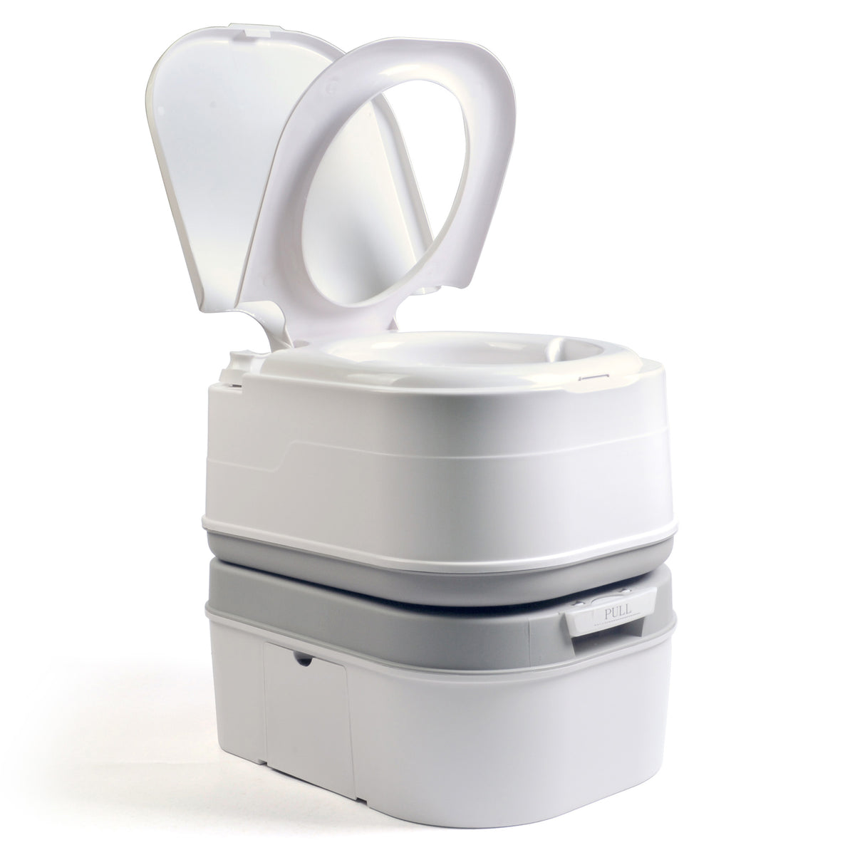 WC briebe Camp Comfort Inodoro Portátil Químico Adultos Potty 24L Camping Camper Blanco