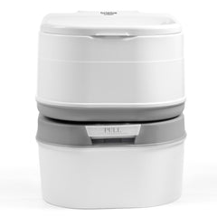 WC briebe Camp Comfort Inodoro Portátil Químico Adultos Potty 24L Camping Camper Blanco