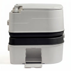 WC briebe Camp Comfort Inodoro Portátil Químico Adultos Potty 24L Camping Camper Gris