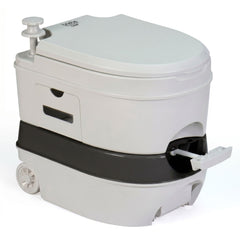 WC briebe Camp Comfort Plus Inodoro Portátil Químico con Ruedas Adultos Potty 24L Camping Camper Gris