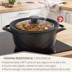 Tapa Sartén Universal Olla Cacerolas Multidiámetro 24-26-28cm Borde Silicona Cristal Válvula