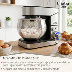 Batidora Amasadora + Báscula KM1114B