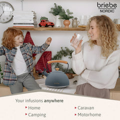 Tetera Nordic 2.5L Gris