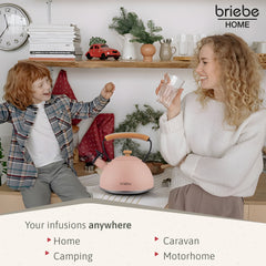 Tetera Retro 2.5L Pastel Rosa