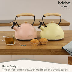 Tetera Retro 2.5L Pastel Rosa