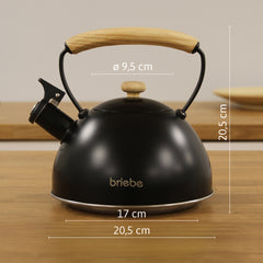 Tetera Nordic 2.5L Negro