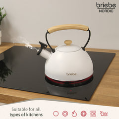 Tetera Nordic 2.5L Blanco