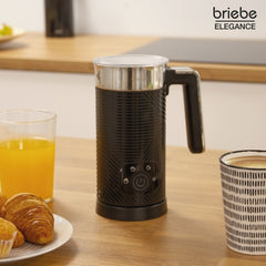 Set Tostador+Hervidor+Cafetera+Espumador Elegance Negro