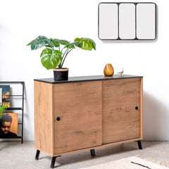 Aparador Lys 87x120x40 cm Madera 2 Puertas