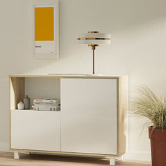 Aparador Nova 83x112x33 Cambrian/blanco