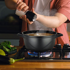 Batería Cocina Granitec Inducción 8 Piezas MGK17S