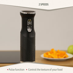 Set Batidora de Mano+Batidora de Varilla Elegance Negro