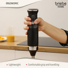 Set Batidora de Mano+Batidora de Varilla Elegance Negro