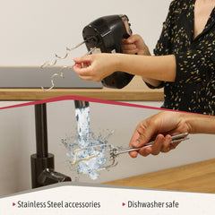 Set Batidora de Mano+Batidora de Varilla Elegance Negro