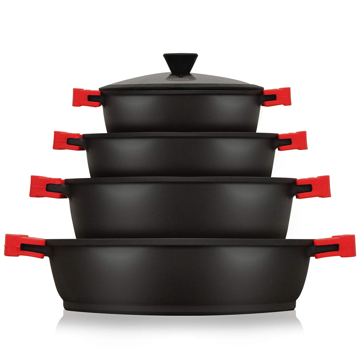 Batería Cocina Black Titanium Ø 16-20-24-28B cm