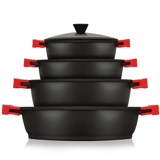 Batería Cocina Black Titanium Ø 16-20-24-28B cm