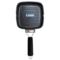 Grill Asador Ondulado Black Titanium 24x24cm