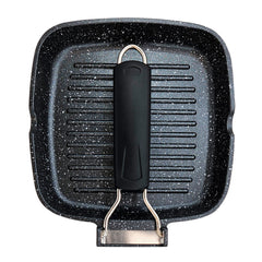 Grill Asador Ondulado Black Titanium 28x28cm