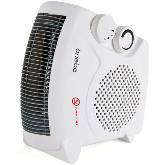 Calefactor Ventilador Eléctrico Portátil 2000W HT1181 Blanco