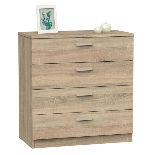 Cómoda Nova 4 Cajones 78x74x40 Cambrian