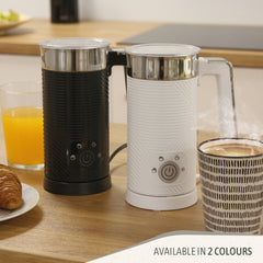 Espumador de leche Elegance 500W Negro