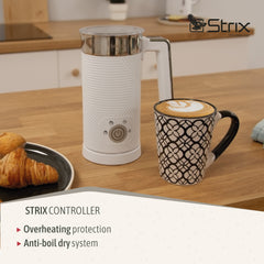 Espumador de leche Elegance 500W Blanco