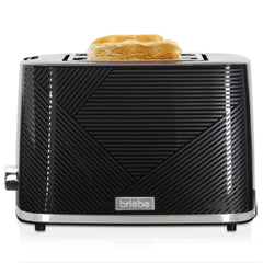 Tostador Elegance 2 rebanadas Negro
