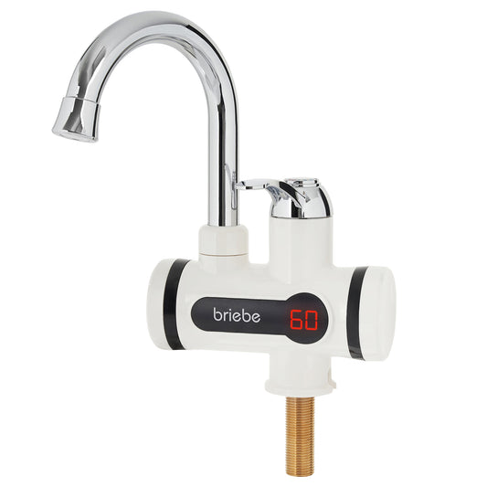 Grifo Eléctrico Instantáneo de Mesa para Cocina Agua Caliente al Instante Indicador Temperatura Bajo Consumo