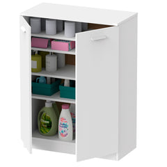 Armario Bajo Class con Estantes Blanco 101x74x36 cm