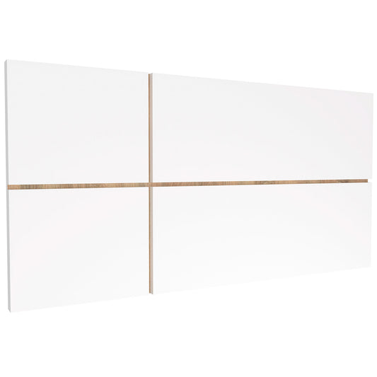 Cabecero Natura 100 50x100x3.2 cm Blanco/fondo Cambrian