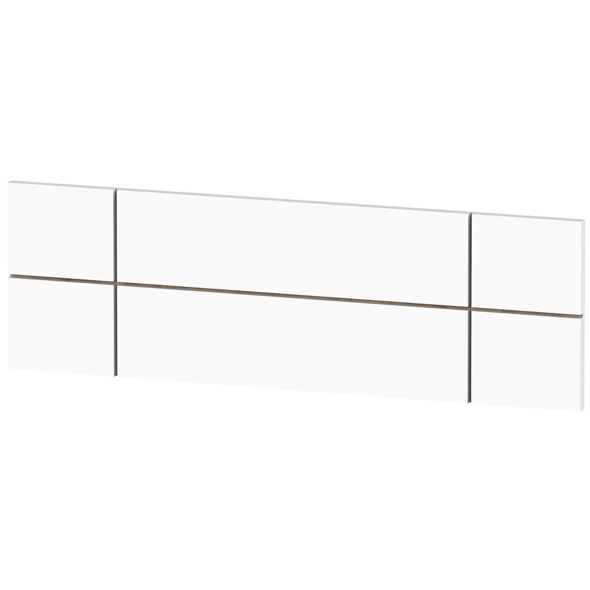 Cabecero Natura 160 50x160x3.2 cm Blanco/fondo Cambrian