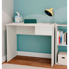 Escritorio Nova con Cajón 75x90x50 cm Blanco