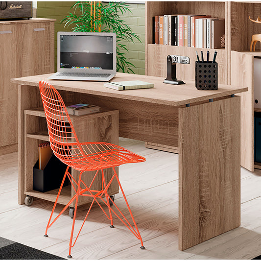 Mesa Zenith Despacho 76x120x68 cm Cambrian/pivote negro