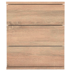 Mesita de Noche Serenade 3 Cajones 48.5x41x40 cm Cambrian