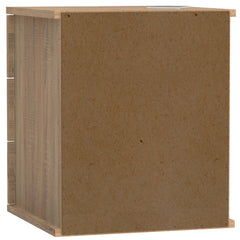 Mesita de Noche Serenade 3 Cajones 48.5x41x40 cm Cambrian