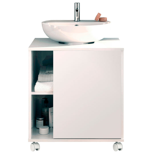 Mueble de Lavabo Esencia 64x59x45 cm Blanco alto brillo