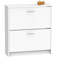Zapatero Nova 2 Puertas 82x74x25 cm Blanco