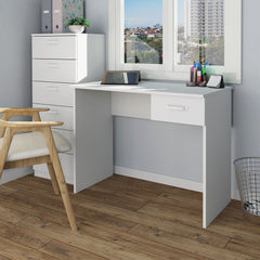 Escritorio Prakt con Cajón 75x90x50 cm Blanco