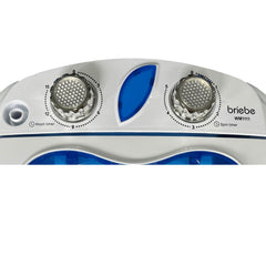 Mini Lavadora briebe Camp Portátil Camping con Centrifugado 3Kg Azul