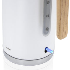 Hervidor de Agua Nordic Eléctrico 1.7L Blanco