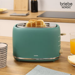 Set Nordic Tostador 2 rebanadas + Hervidor Verde
