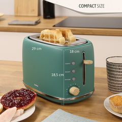 Tostador Nordic 2 rebanadas Verde