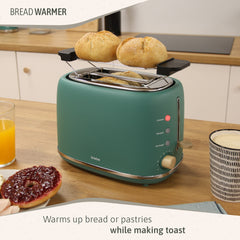 Tostador Nordic 2 rebanadas Verde