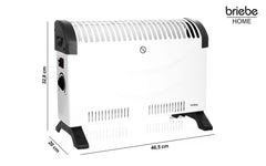 Convector 3 Niveles 2000W CH128215 Blanco