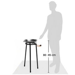 Set Mini Paellero 30cm + Paellera 38cm + Patas L1