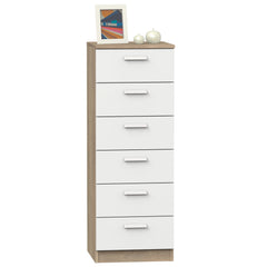 Sinfonier Nova 6 Cajones 110x40x40 Roble Cambrian/Blanco